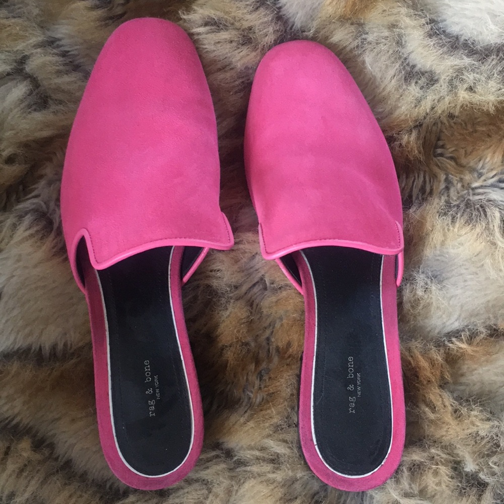 Rag and Bone Luis Slip On Kitten Heels